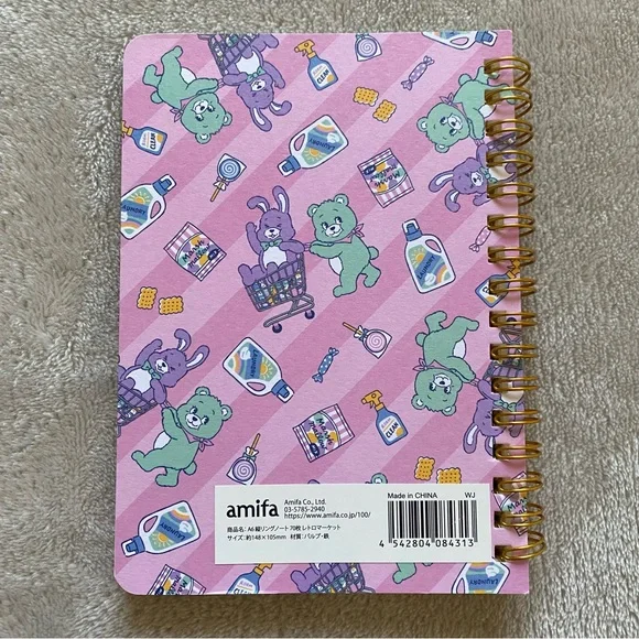Amifa Retro Market Mini Notebook - Picture 4 of 7
